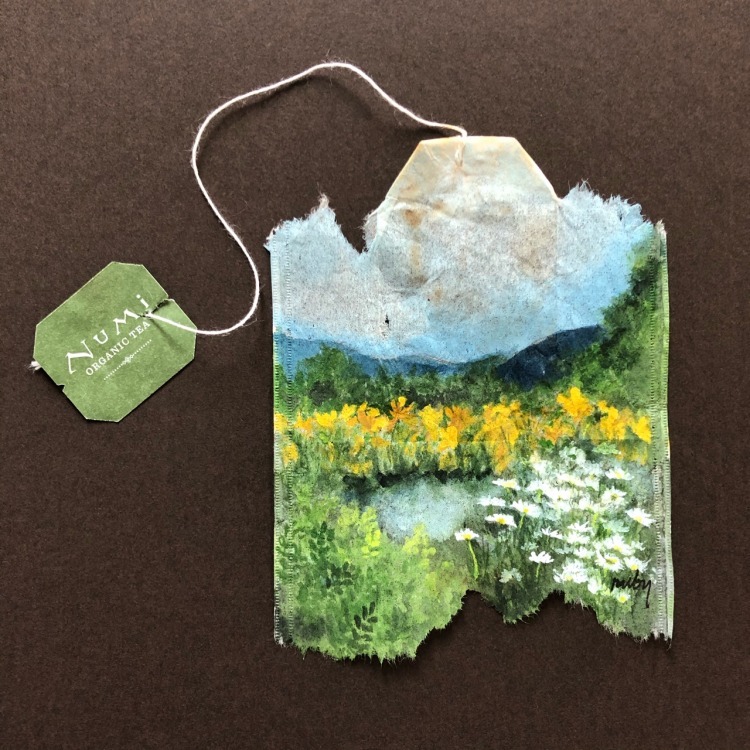 Studio Saturdays: Tea Bag Art - Cloth Paper Scissors