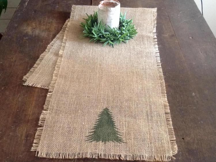 Table Runner - 20+ Awesome Items to Complete Your Rustic Christmas Aesthetic