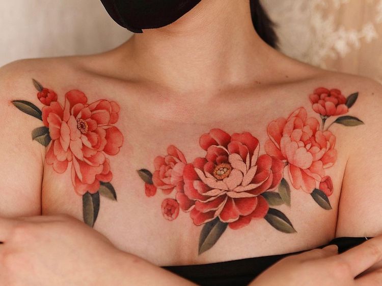 tatuajes coreanos por Sion Kwak