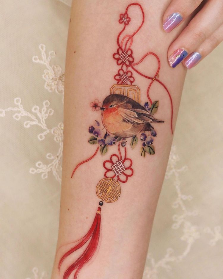 tatuajes coreanos por Sion Kwak