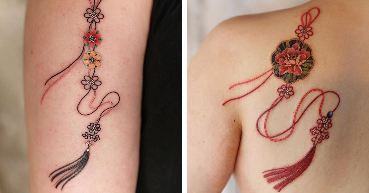 korean national flower tattoo