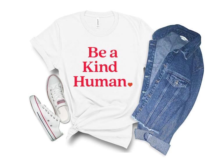 Kind Human T-Shirt Art