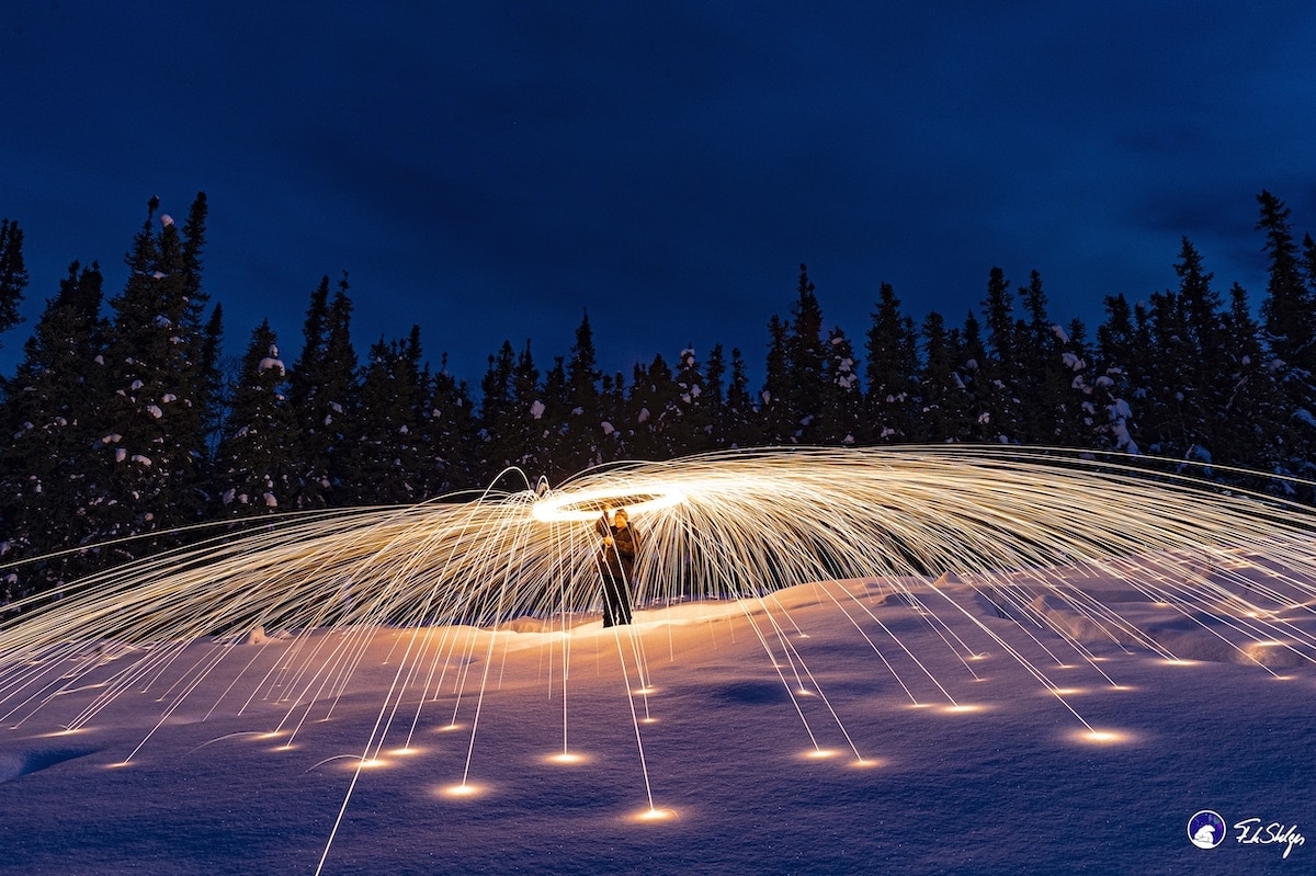 Steel Wool Drone Photo