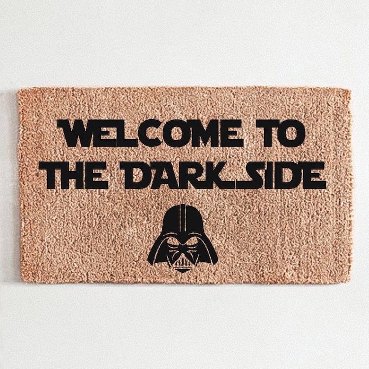 Bienvenido a la alfombra de bienvenida del lado oscuro