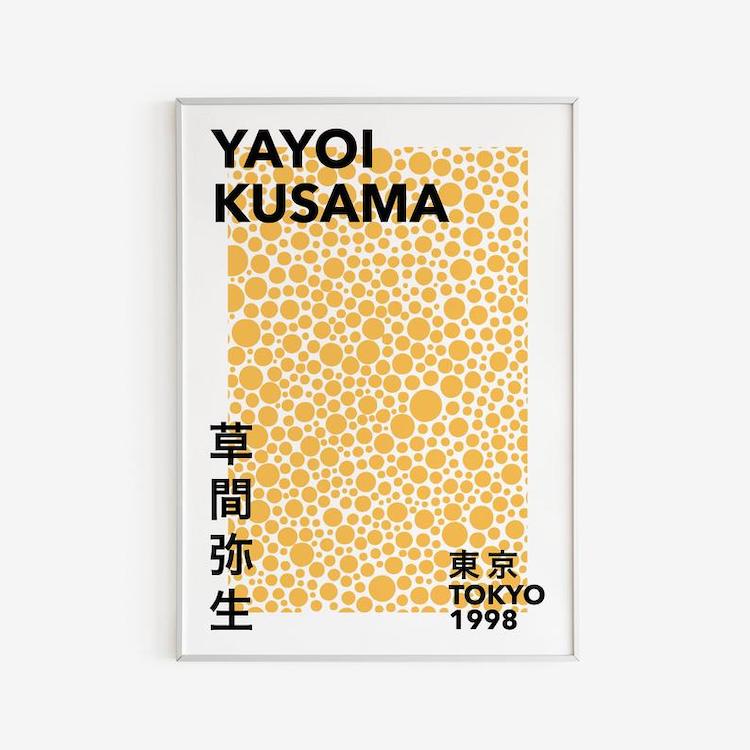 Yayoi Kusama Dots Print
