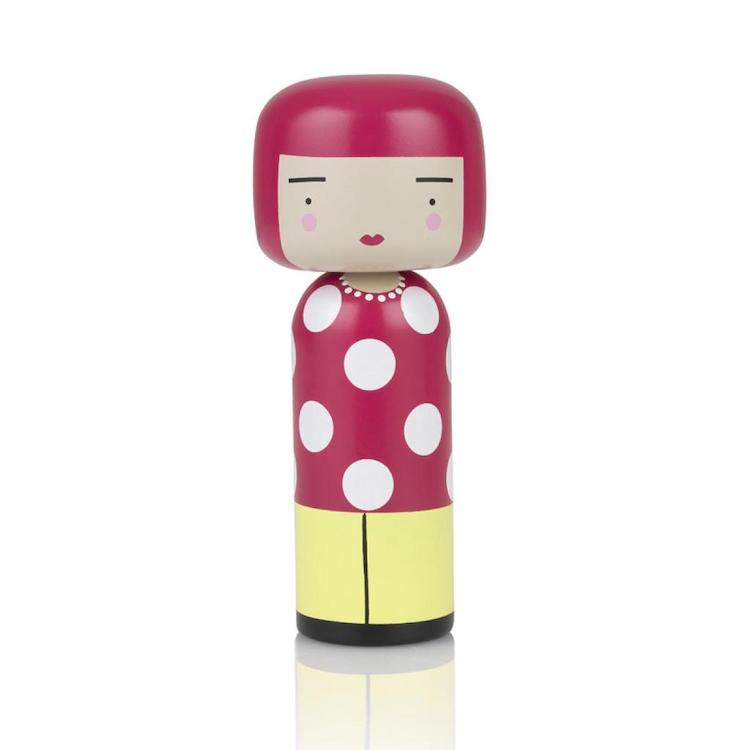 'Dot' Kokeshi Doll
