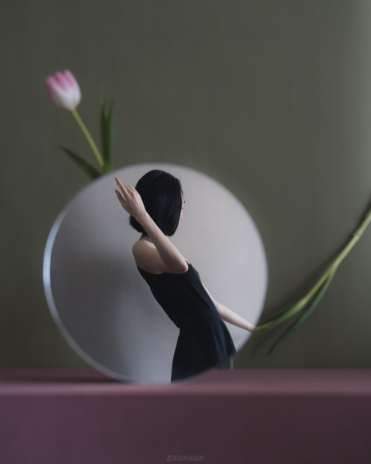 Surreal Mirror Reflection Photo by Ziqian Liu
