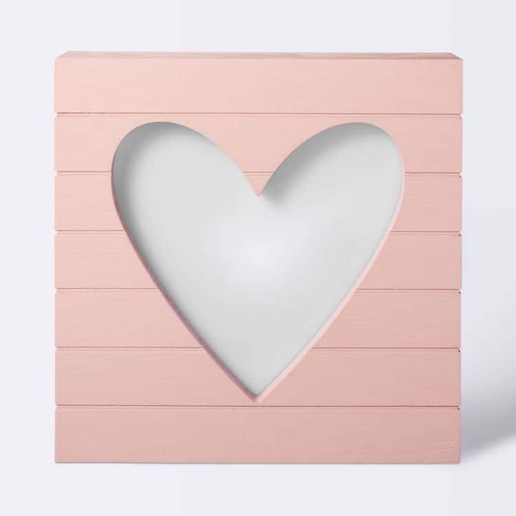 LED Heart-shaped Light Box