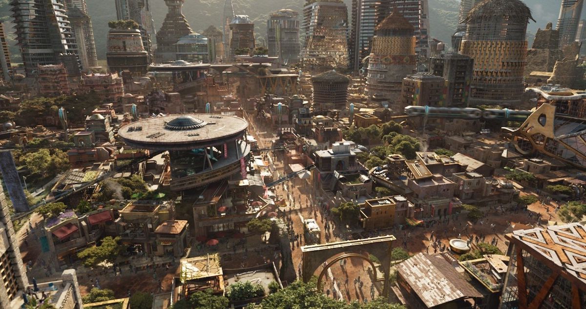 películas de arquitectura black panther