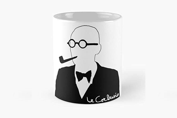 Le Corbusier Mug - 15 Architecture-Inspired Mugs for Design Lovers