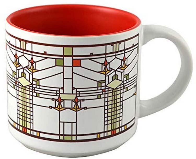 FLW Mug - 15 Architecture-Inspired Mugs for Design Lovers