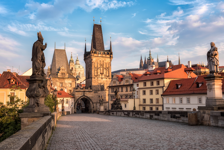 Praga, Repubblica Ceca è una città medievale