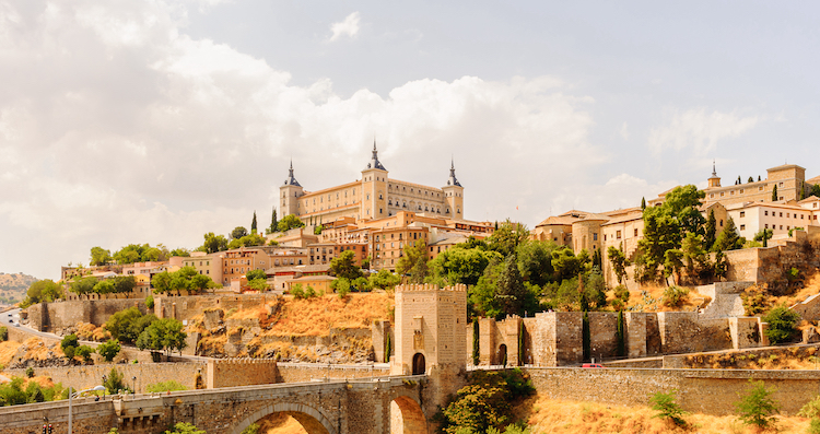 Ciudad medieval de Toledo, España