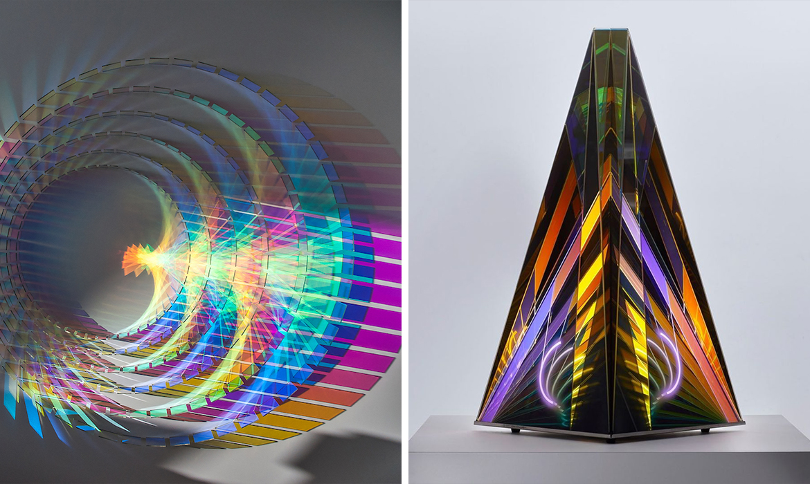 5 Dichroic Glass Artists Who Make Rainbow-Colored Masterpieces