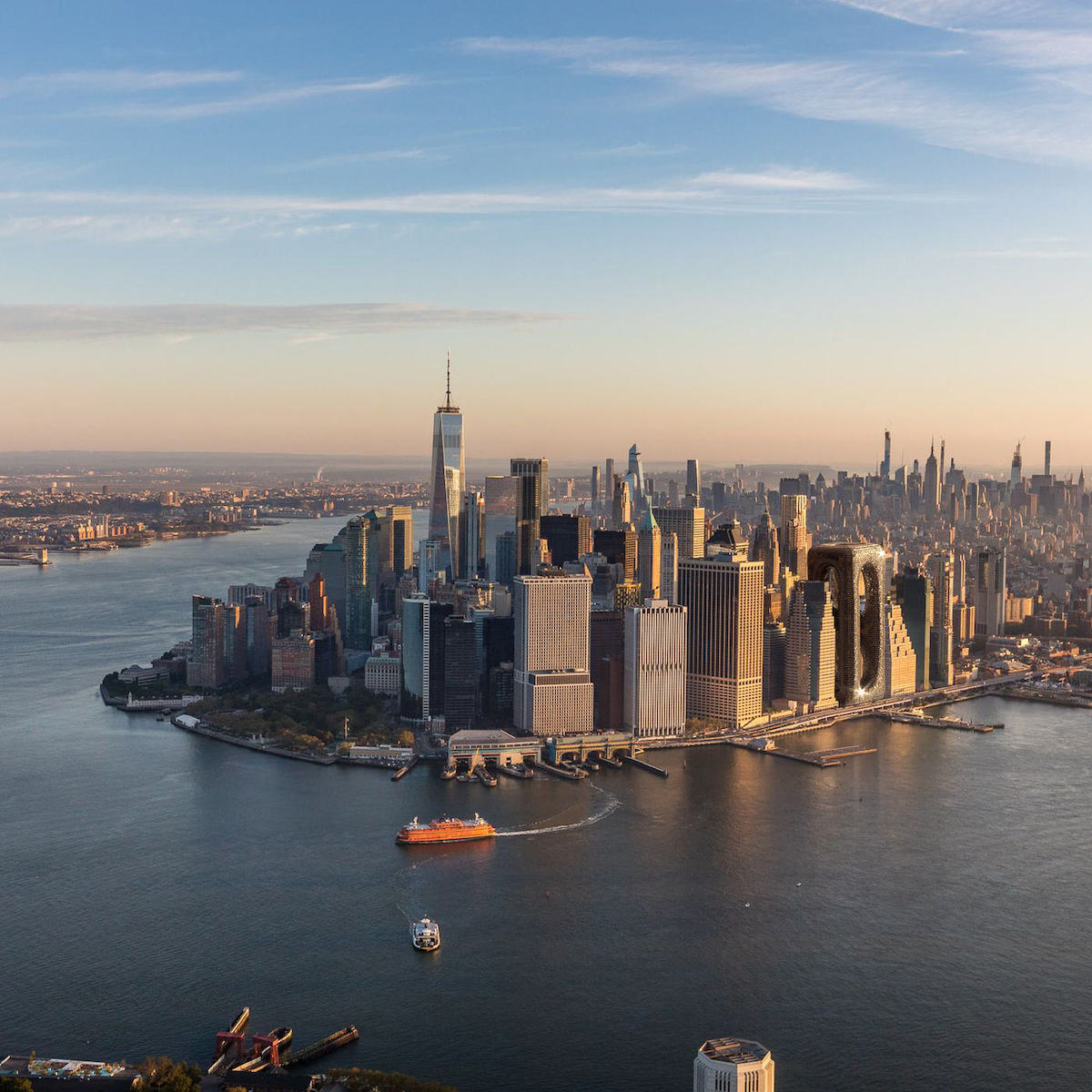 concepto rascacielos en nueva york