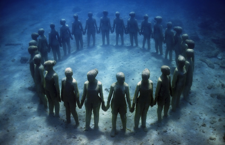 Sculptor Jason deCaires Taylor on His Underwater Sculptures and Environmental Art