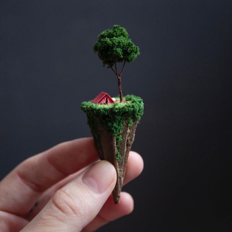 Miniature Landscapes by Rosa de Jong