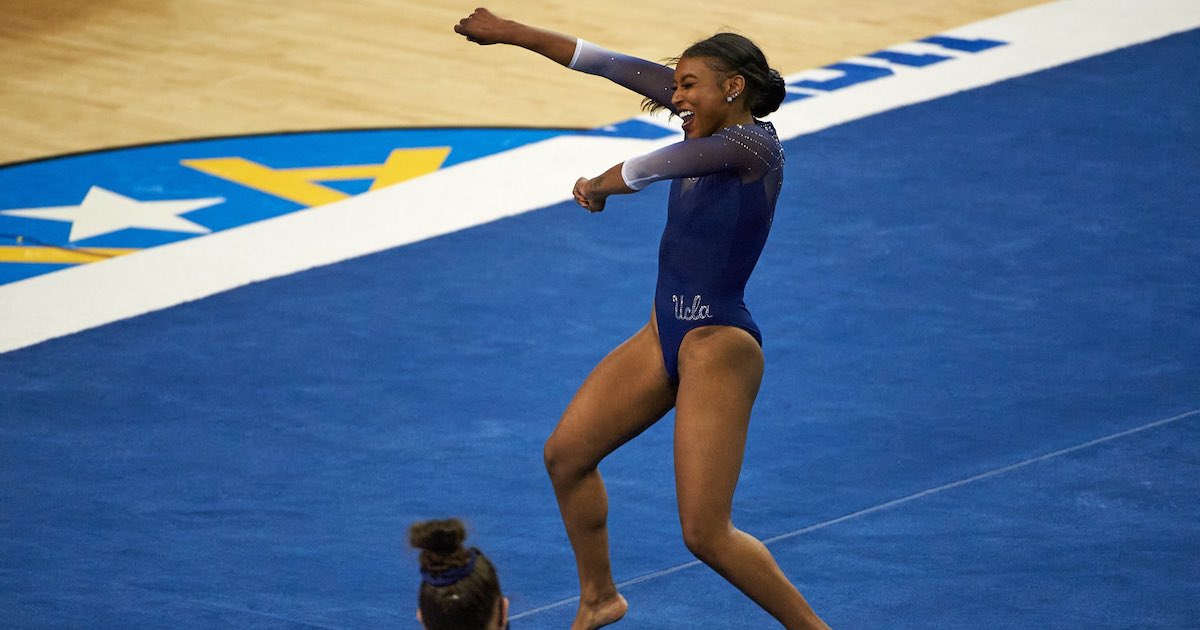 Nia Dennis's Viral Gymnastics Routine That Celebrates Black Culture