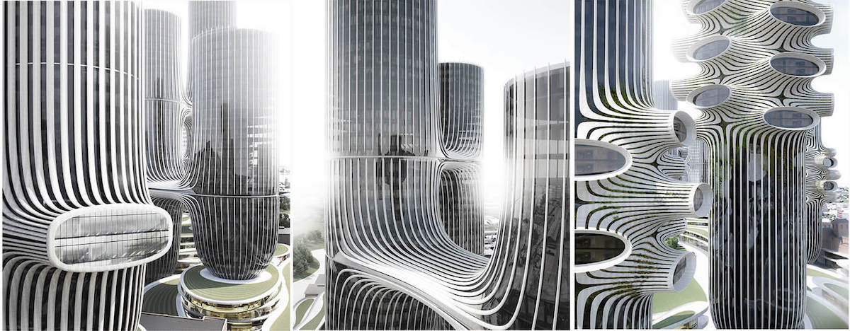 Architects Propose 10 Futuristic Towers to Revitalize the Greek City of Thessaloniki