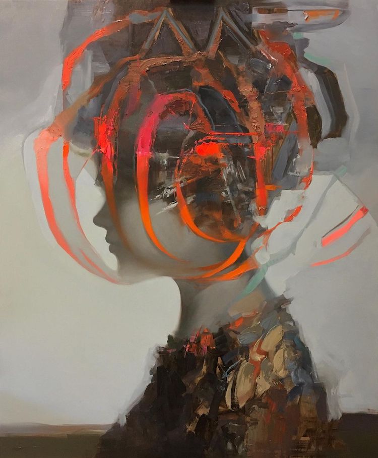 Abstract Portraits by Taeil Kim