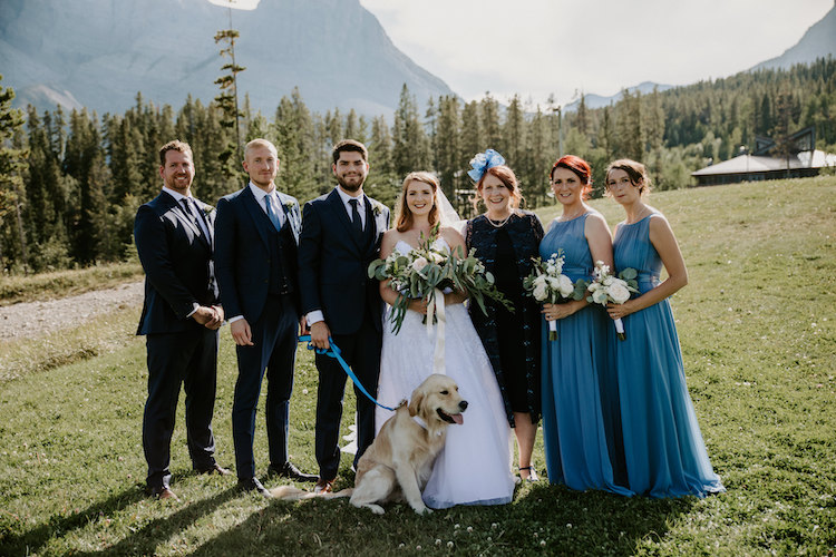 Wedding Cake Featuring Couple’s Dog