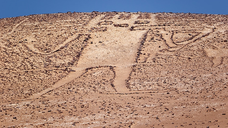 Atacama Giant Petroglyph Geoglyph Desert Chile Prehistoric Art