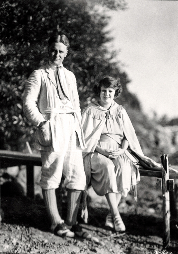 F. Scott Fitzgerald y Zelda Fitzgerald
