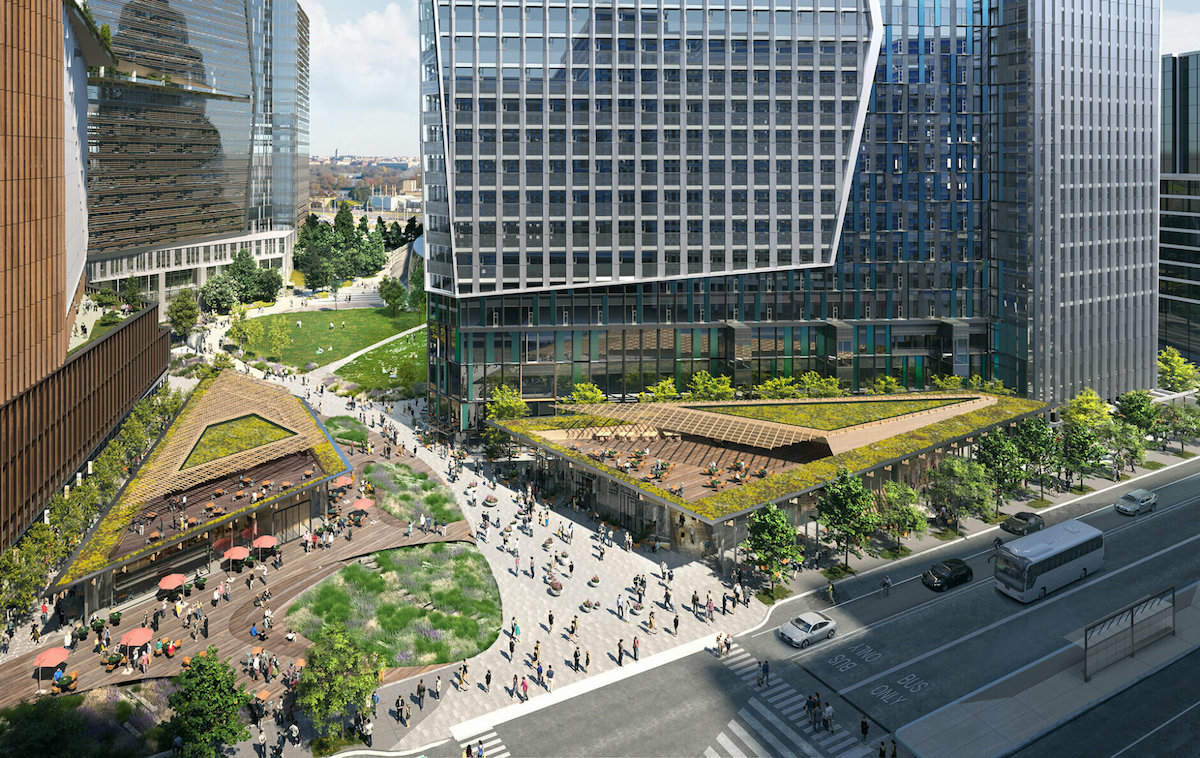 Amazon’s Newest Headquarters is a Helix Tower Covered in Trees