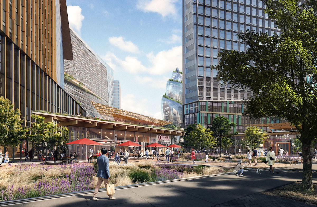 Amazon’s Newest Headquarters is a Helix Tower Covered in Trees