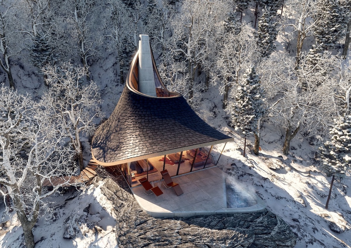 This Unique Hokkaido Retreat Was Designed Using an Algorithm