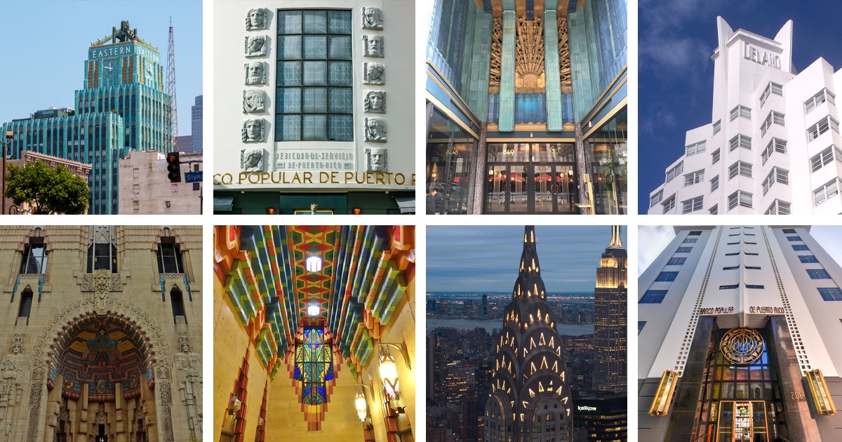 5 Incredible Examples of the Vintage Glamour of Art Deco Architecture