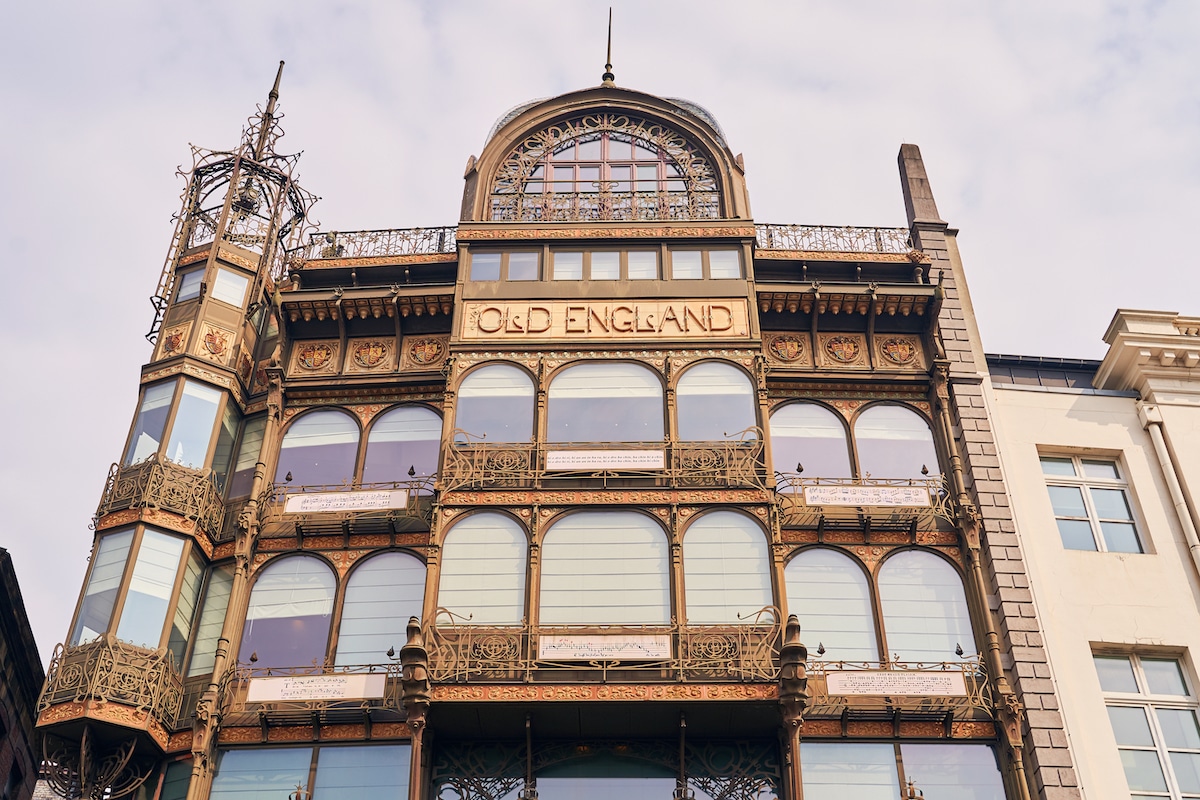 Le bâtiment Old England à Bruxelles