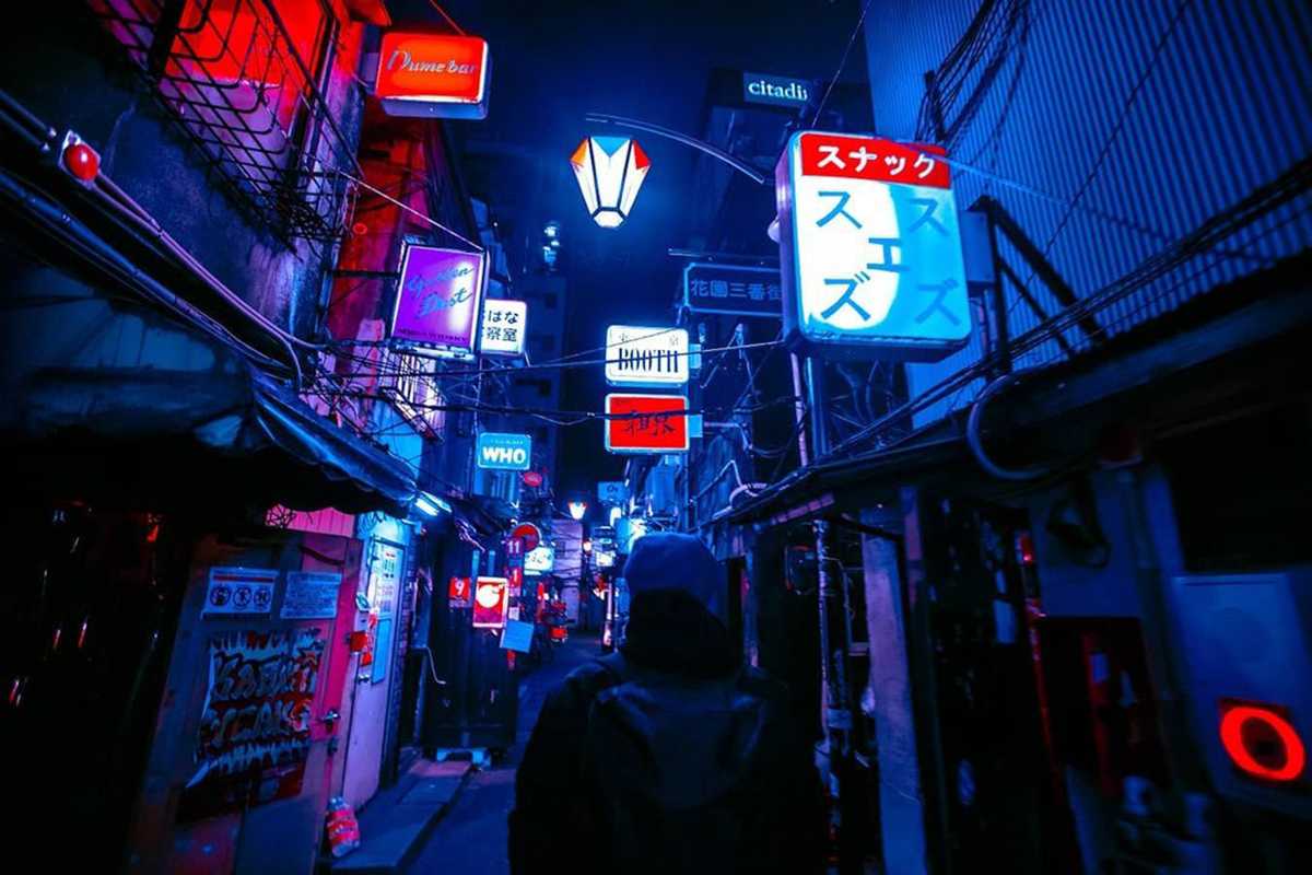 Night in Tokyo Photography