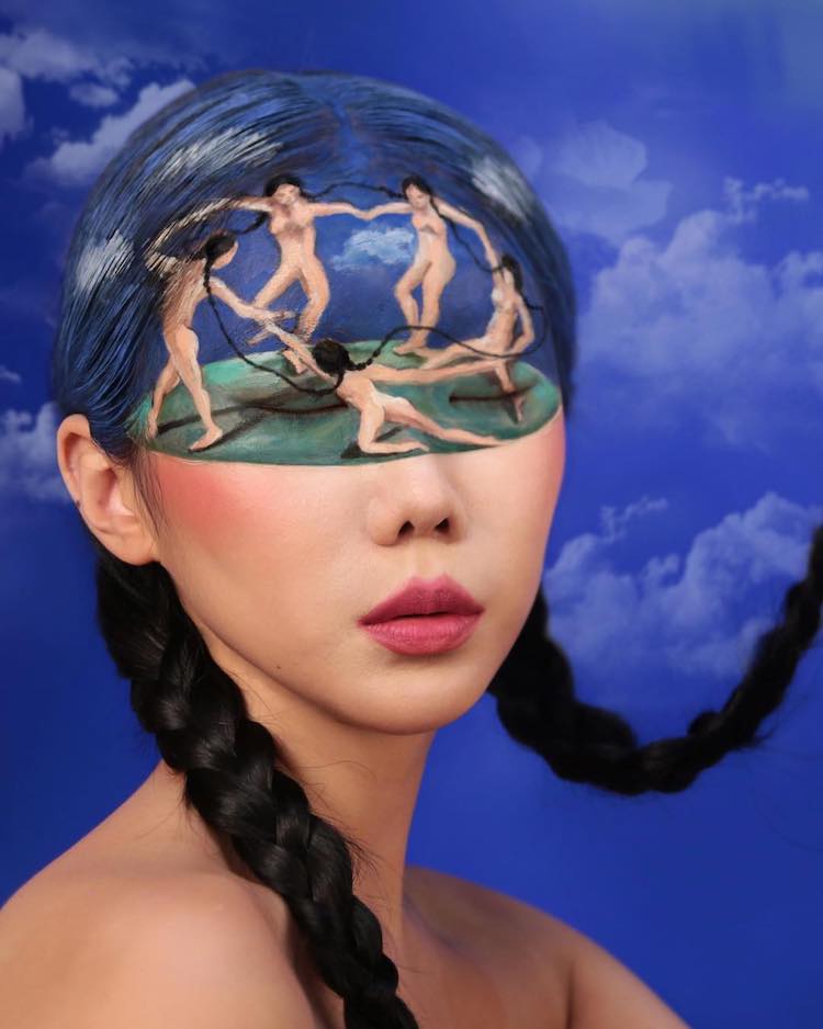 Optical Illusion Body Art by Dain Yoon