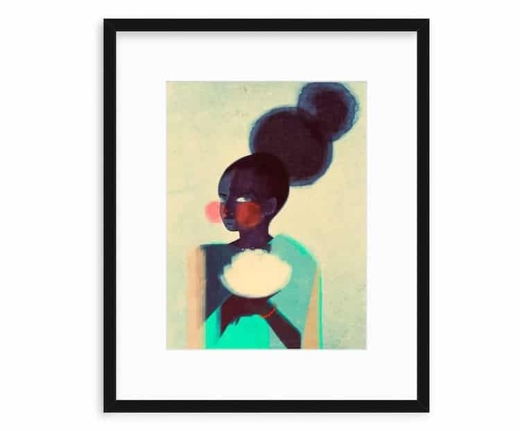 Illustration of a Black Woman
