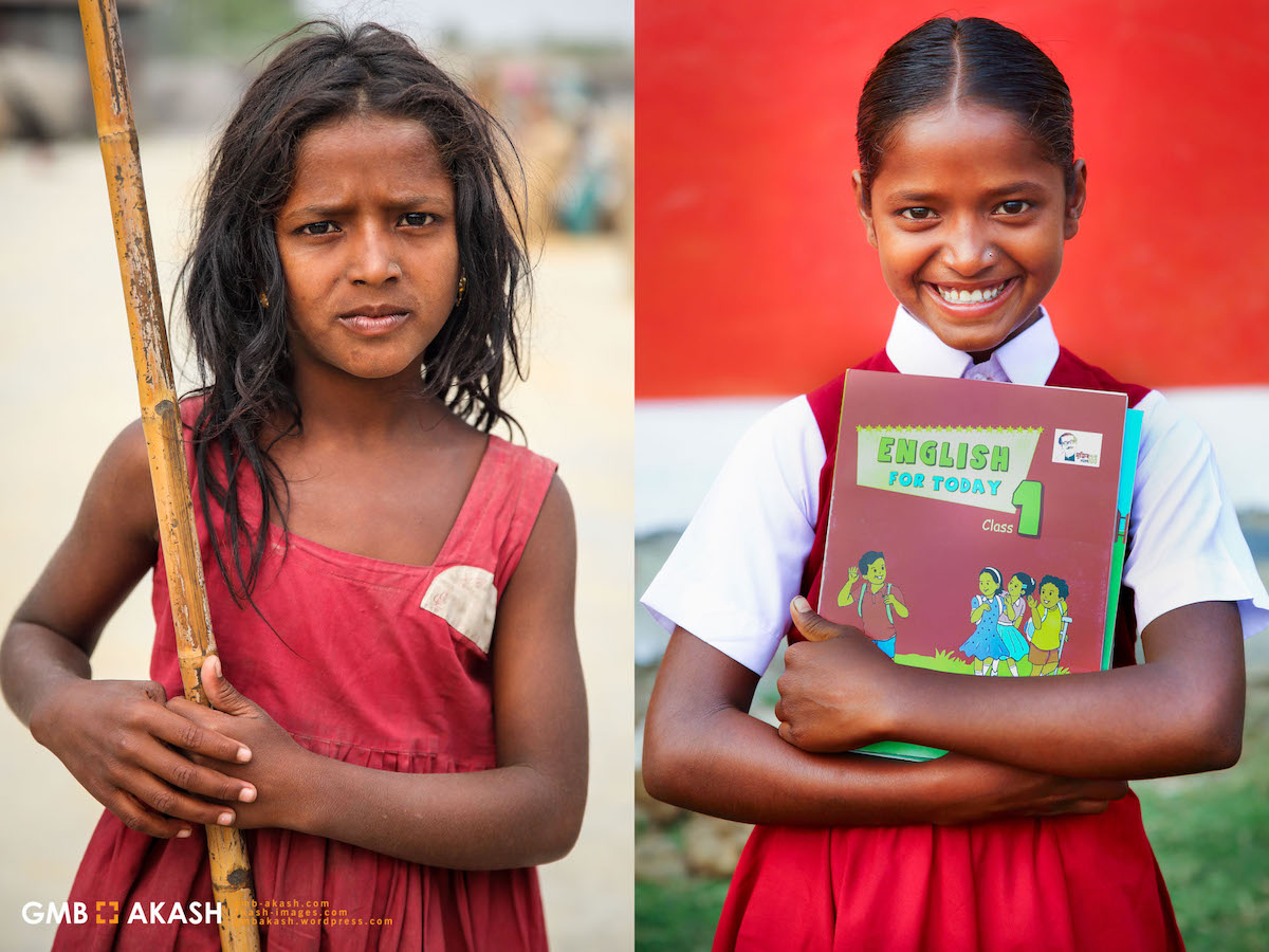 antes y después del trabajo infantil en bangladesh