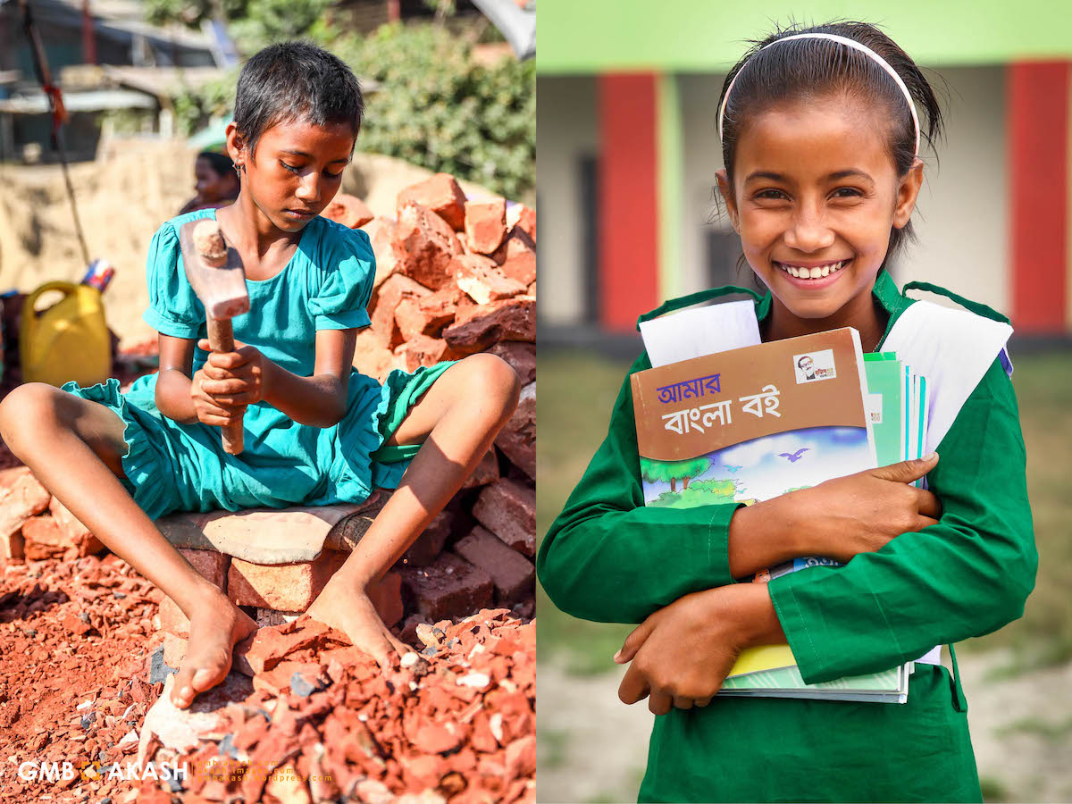 Child Laborers Now Going to School