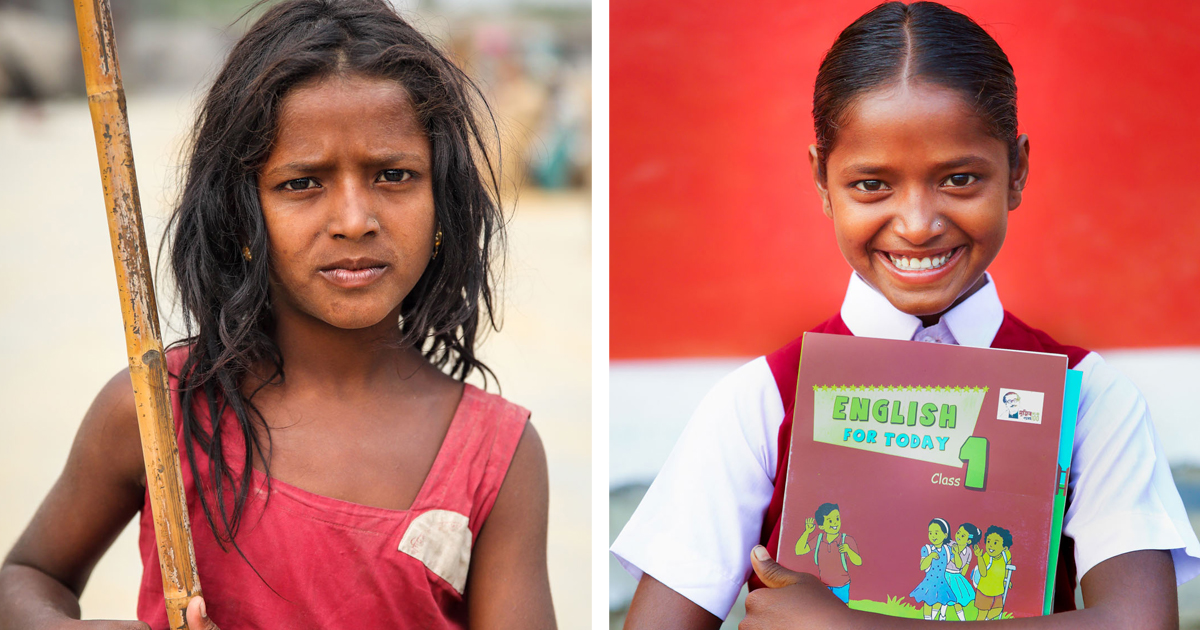 Philanthropic Photographer Documents Child Laborers Now in School