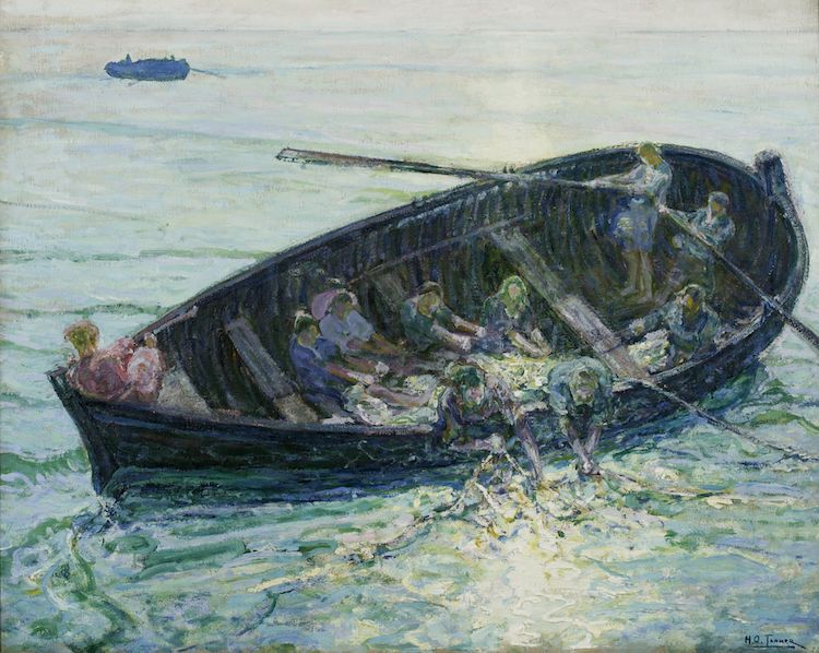 The Miraculous Haul of Fishes by Henry Ossawa Tanner