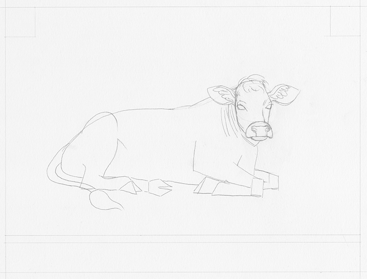 Learn How to Draw a Cow in This Step by Step Tutorial