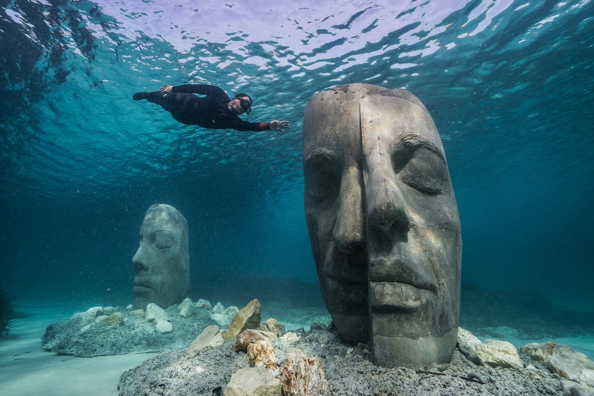 Esculturas submarinas de Jason deCaires Taylor en Cannes