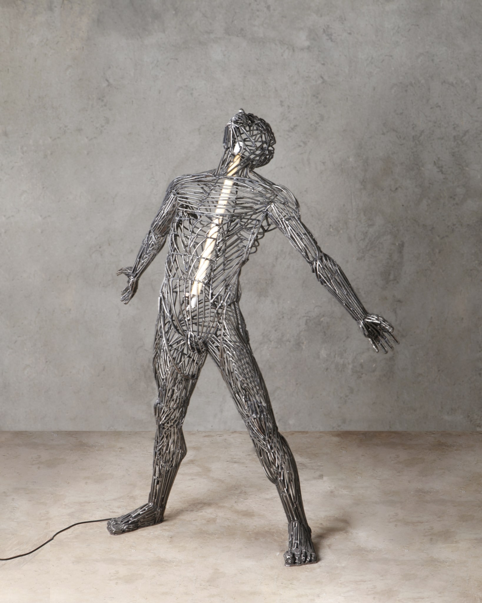 Illuminated Figurative Sculptures by Joshua Limon Palisoc