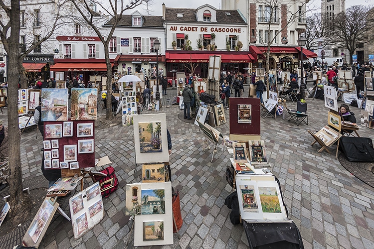 Montmartre Artists Paris