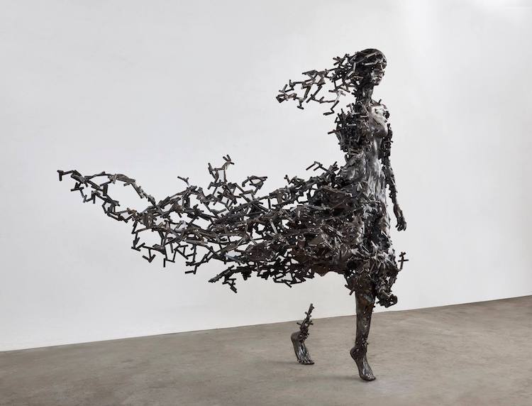 Fragmented Steel Sculptures by Regardt Van Der Meulen