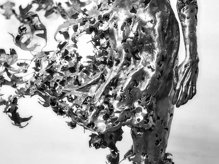 Fragmented Steel Sculptures by Regardt Van Der Meulen