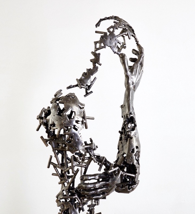 Fragmented Metal Sculptures by Regardt Van Der Meulen