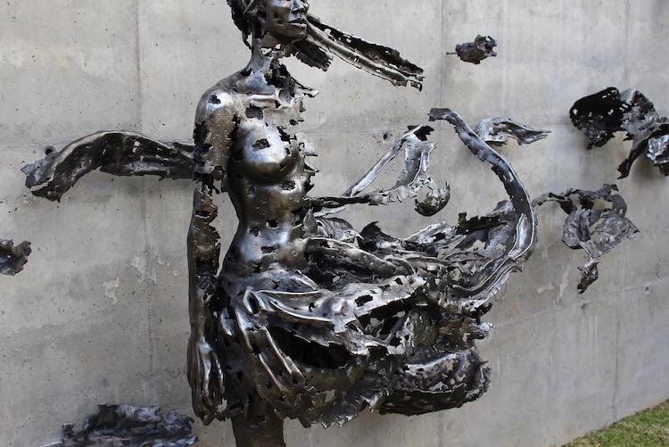Fragmented Metal Sculptures by Regardt Van Der Meulen