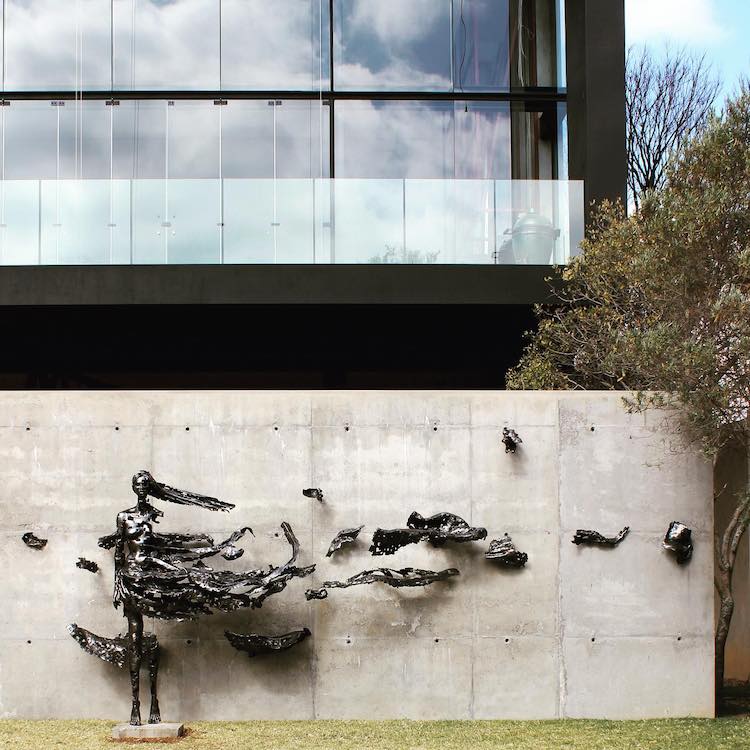 Fragmented Steel Sculptures by Regardt Van Der Meulen