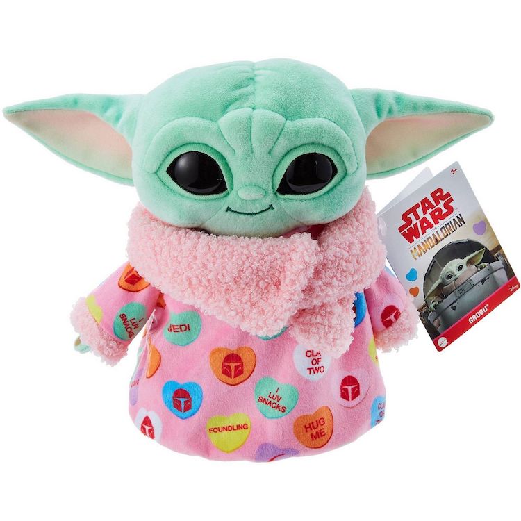 Peluche de San Valentín de Baby Yoda