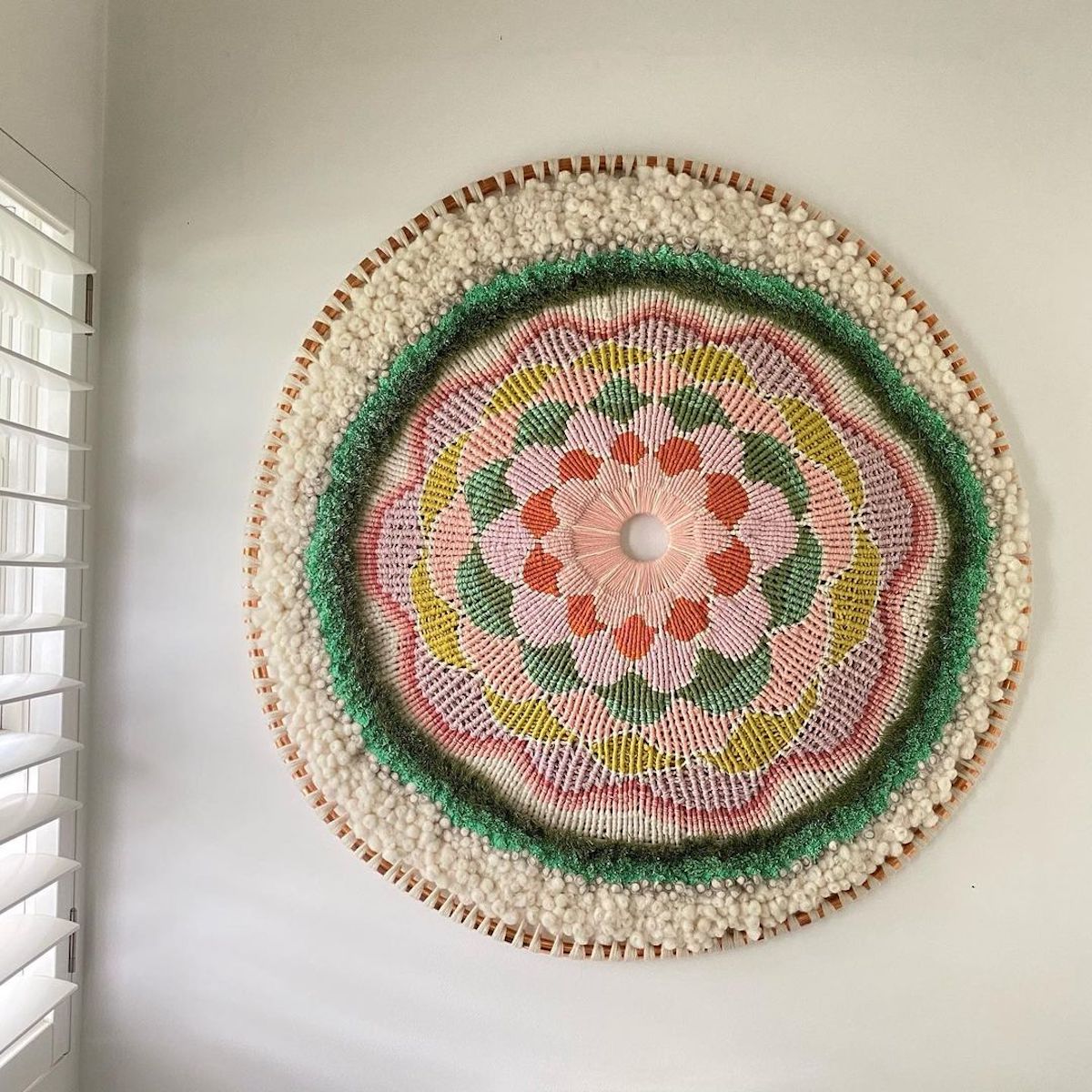 Textile Art Wall Hanging